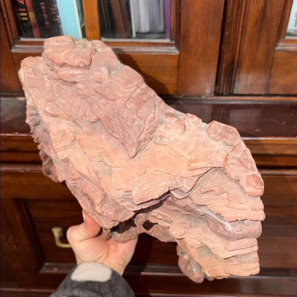 Rustic Brown Reptile Habitat Rock Formation
